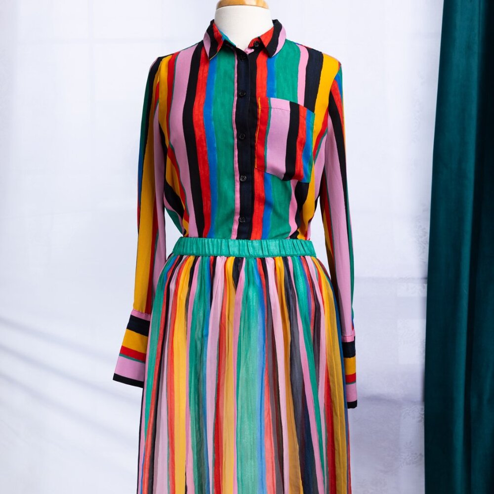 Who What Wear x Target Colorful Fit - Top and Skirt Combo